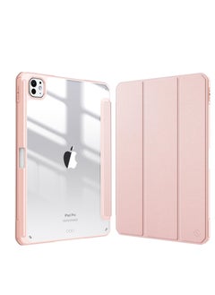 Buy Fintie Hybrid Slim Case for iPad Pro 11-inch M4 (2024)  Shockproof Protective Cover with Clear Transparent Back Shell in Saudi Arabia