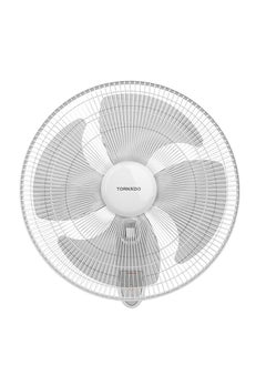 Buy TORNADO Wall Fan 18 Inch, 4 Blades, Remote, White EPS-18RW in Egypt