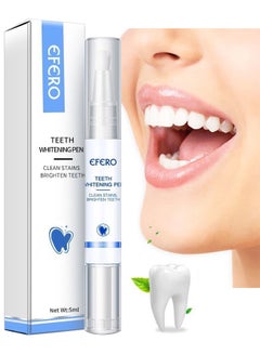 اشتري Teeth Whitening Pen, Cleaning Serum Remove Plaque Stains Dental Tools Whiten Teeth Oral Hygiene Tooth Whitening Pen Effective Transparent White Teeth Tooth Whitener Bleach Ph Neutral في السعودية