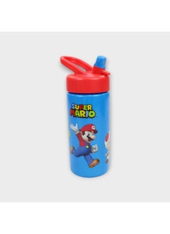 اشتري Stor Super Mario Sports Water Bottle with Straw and Built-in Handle 410ml في مصر