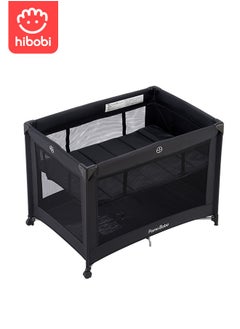 Buy Two Layer Bed Portable Foldable And Movable Diaper Table Baby Care Table Baby Crib With Mosquito Net And Mattress And Diaper Table 0-36 Months in UAE