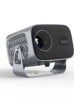 Buy Android Smart 4K BT 5.2 LED Projector with 5G WiFi 5 Electric Focus, 360 Degree Rotating, Wireless Mirror Phone Video Projectors. in UAE