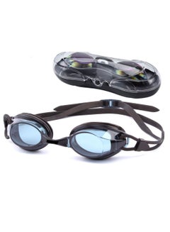 اشتري نظارات السباحة المضادة للضباب والحماية من الأشعة فوق البنفسجية نظارات السباحة المضادة للتسرب تحتوي على عدسات رؤية واضحة مع أشرطة قابلة للتعديل مناسبة للجنسين البالغين والأطفال في الامارات