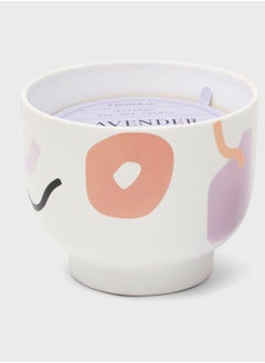 Buy Wabi Sabi Lavender Mimosa Candle in UAE