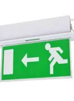 Buy KNP LED Emergency Exit Light (Left to Door) is a crucial safety fixture designed to provide clear directional guidance during emergencies. in UAE