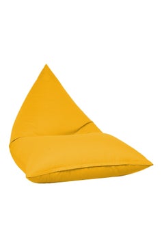 اشتري Outdoor/Indoor Sack Bag Lounge Water Repellent Bean Bag Yellow في الامارات