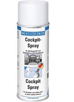 اشتري Weicon Cockpit Spray | 400 ml | Water Repellent | Car Interior Care Spray | High Quality Spray | Silicone  Free في الامارات