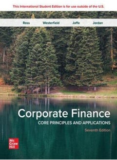 اشتري Corporate Finance: Core Principles and Applications ISE في الامارات