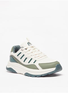 اشتري Mens Colourblock Sports Shoes With Lace-Up Closure في السعودية