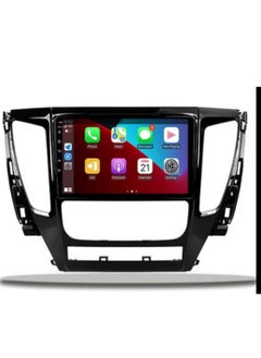 Buy Android Screen For Mitsubishi Montero Sport 2015 To 2021 4GB RAM Support Apple Carplay Android Auto Wireless QLED Touch Screen AHD Camera included SIM card Support in UAE