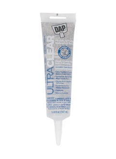 Buy Dap Ultra Clear 5.5F Oz Flexible Sealant Clear in UAE