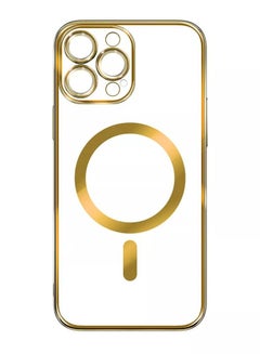 اشتري iPhone 14 Pro Max Case, Protective Electroplated TPU Case for iPhone 14 Pro Max  6.7" Gold في الامارات