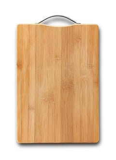 Buy Wooden Chopping Board Bamboo Cutting Board 40x30x1.8cm in UAE