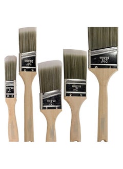 اشتري Vermeer Paint Brushes 5-Pack Angle Brushes in Assorted Sizes for All Latex and Oil Paints & Stains - Home Improvement - Interior & Exterior Use في الامارات