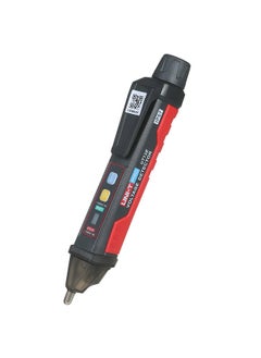 اشتري UNI-T UT12E AC Voltage Detector Meter 24V-1000V Non-Contact Portable Tester Pen Socket Volt Current Electric Test Pencil with Sound and Light Alarm and LED Flashlight Vibration في السعودية