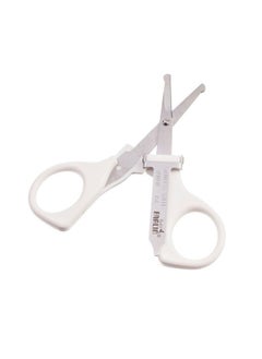 Buy Safety Scissor With Filer - White in UAE