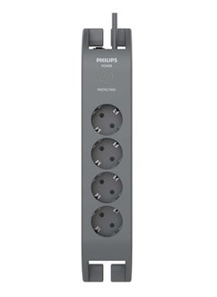 اشتري 4-Socket Power Strip with 2m Length Design, Surge Protection up to 1800J and LED Indicator في مصر