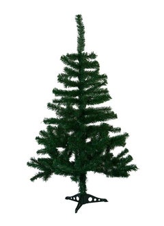 اشتري 98 Cm (3.2 ft) Artificial Christmas Tree, Xmas Tree with plastic base Stand, for Outdoor and Indoor Decor في الامارات