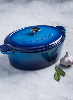 Buy Enameled Cast Iron French Oven Casserole 6L | 6.3 Qt in UAE