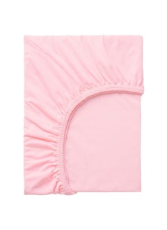 Buy Fitted Sheet, Pink, 80X130 Cm in Saudi Arabia