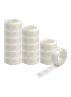 Buy 1000 PCS Clear Double-Sided Glue Dots for Party and Wedding Decorations in UAE