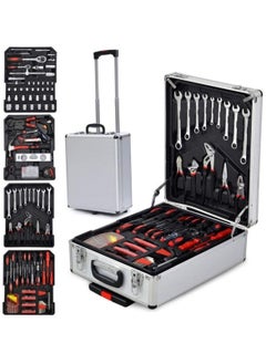 Buy 187-piece Professional Tools Set Red/Silver in Saudi Arabia