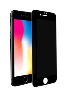 Buy Anti-Spy Privacy Tempered Glass Screen Protector For Apple iPhone 7 Plus Black in UAE