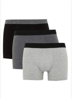 Buy Regular Hem Knitted Boxers in UAE