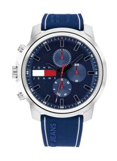 Buy Round Analog Men's Blue Case Wrist Watch - 1710582 in UAE