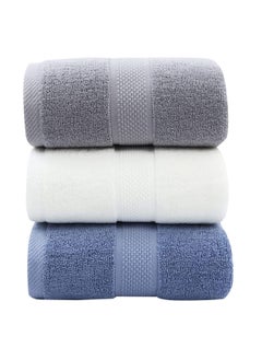 Buy KASTWAVE Premium Cotton Bath Hand Towels for Bathroom Combed Cotton Hand Towels Absorbent Soft Cotton Hand Towels for Bathroom, Hand & Face Washcloths Set, Soft Absorbency and Fade Resistant Quick Dry in Saudi Arabia