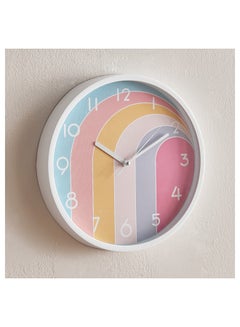 Buy Flutterby Blossom Wall Clock 25 x 4 x 25 cm in UAE