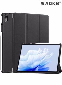 Buy For Huawei Matepad Air 11.5 inch Case, Tri-Fold Smart Tablet Case, Multi- Viewing Angles Stand Hard Shell Folio Case Cover with Auto Wake Sleep for Huawei Matepad Air 2023 Black in UAE