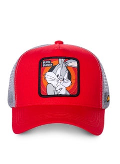 اشتري Freegun Looney Tunes Bugs Bunny 1 Mesh Trucker Cap Red في الامارات