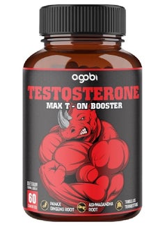 Buy Max T-ON Booster - 60 Vegan Capsules in Saudi Arabia