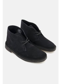 اشتري Men Wide Lace Up Desert Boot,Black في الامارات