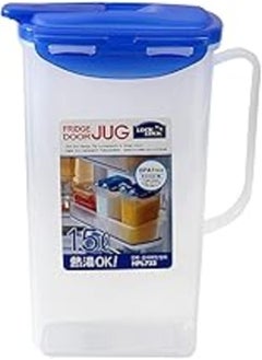 اشتري LocknLock Water Jug With Handle Blue, 1.5L, HPL733 في مصر