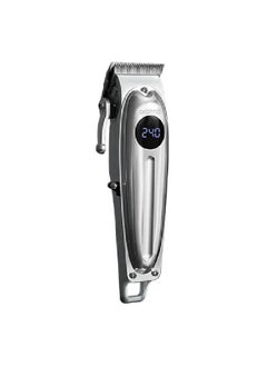 اشتري Hair Clipper Self-sharpening, Super Powerful Motor, 240-minute Runtime, LED Screen Display - OCL-550 Silver في مصر