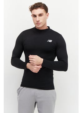 Buy Men Sportswear Fit Long Sleeves Training Sweatshirt, Black in UAE