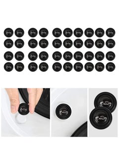 Buy 40PCS Car Door Shocks Absorber PVC Car Door Side Shock Absorbing Protection Stickers Silicone Sound Insulation And Shock Absorbing Gasket Fit For Car Gasket Parts Black in UAE