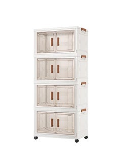 Buy Four Storage Cabinets, Household Baby Wardrobe, Snack Organizer, Storage Cabinet, Bedroom Storage Cabinet in Saudi Arabia