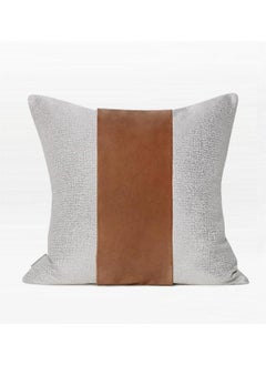 اشتري Orange Stripe Focal Cushion - Square في الامارات