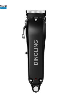 Buy Dingling RF-1981 Electric  Hair Cut Maching Wireless Trimmer Black Men Professional Clipper Machine Rechargeable in Saudi Arabia