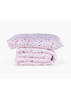 Buy Hearts Toddler Comforter in UAE