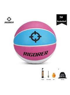 Buy Anti-Slip And Wear Resistant PU For Indoor Outdoor Competition Training Baskball Ball Size 7 in UAE