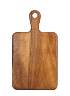 Buy Wooden Chopping Board with Handle, 40 X 23 X2Cm in UAE