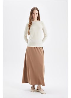 اشتري Woman A Line Knitted Skirt في مصر