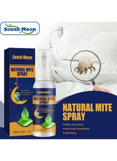 Buy Natural Mite Spray，Mite Spray for home Mite Removal Indoor Environment Bed Linen and Clothing Mite Removal Spray (50ml） in UAE