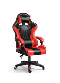 Buy Gaming Chair Racing Chair Office Chair Ergonomic High-Back Leather Chair Reclining Computer Desk Chair Executive Swivel Rolling Chair with Adjustable Headrest Lumbar Support for Women, Men in Saudi Arabia