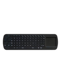 Buy RC12 Fly Air Mouse Wireless - Keyboard English Black in Saudi Arabia