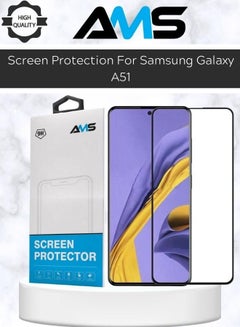Buy Tempered Glass Screen Protector For Samsung Galaxy A51 in Saudi Arabia